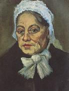 Vincent Van Gogh Head of an Old Woman with White Cap (nn04) oil painting